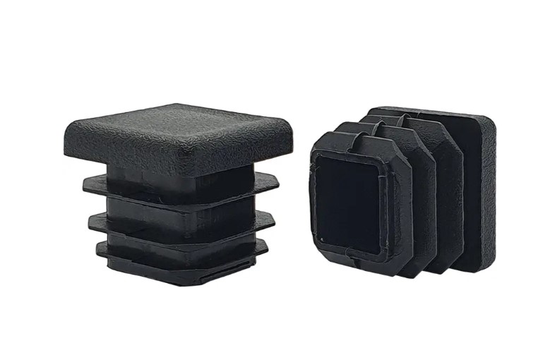 Заглушка на квадратну трубу 20х20 пластикова